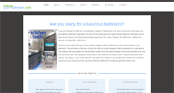 Desktop Screenshot of changeyourbathroom.com